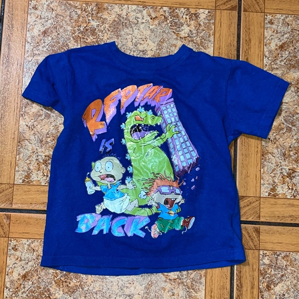 Nickelodeon Rugrats Boys Reptar Is Back Tee